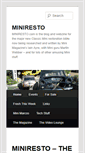 Mobile Screenshot of miniresto.com