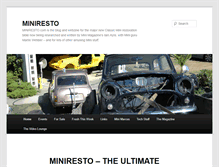 Tablet Screenshot of miniresto.com